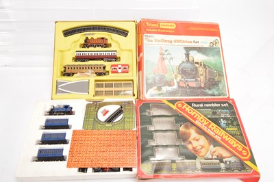 Lot 72 - Hornby Steam Locomotive sets in original boxes 00 gauge (2)