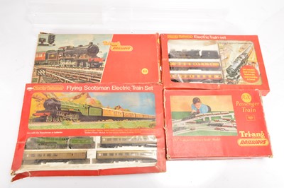 Lot 75 - Hornby Tri-ang Passenger sets in original boxes 00 gauge (4)
