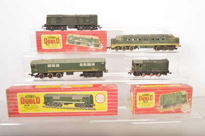 Lot 216 - Hornby Dublo 00 gauge 2-rail Locomotives  (4)