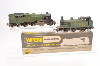 Lot 223 - Wrenn 00 Gauge boxed and unboxed SR and GWR Tank Locomotives (2)