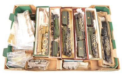 Lot 236 - Completed and part built white metal Locomotive kits 00 gauge (7)