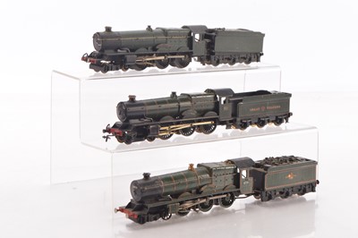 Lot 242 - Graham Farish and Jamieson 1950's GWR and BR King Class Locomotives and Tenders and additional Tenders and spares (5  and spares)