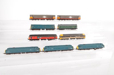 Lot 266 - Hornby Mainline  Lima Diesel Locomotives  00 gauge  (9)