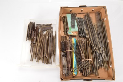 Lot 272 - Grafar Peco Hornby Dublo and other 00 gauge track pieces (163 approx.)