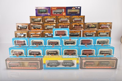 Lot 277 - Mainline Airfix Dapol and other 00 gauge freight wagons all in original boxes (36)