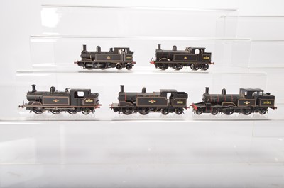 Lot 292 - Hornby Kernow 00 gauge BR SR black Tank Locomotives (5)