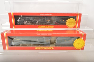 Lot 313 - Hornby  00 gauge Steam Locomotives and tenders in original boxes (2)