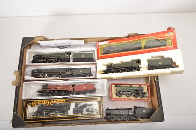 Lot 315 - Hornby Mainline Tri-ang  00 gauge Steam Locomotives and tenders (8)