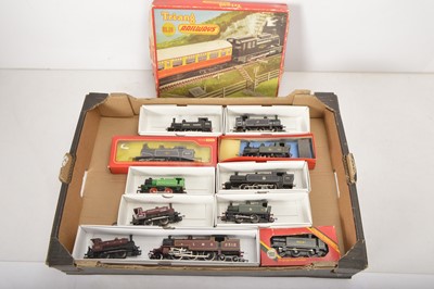 Lot 317 - Hornby Mainline Dapol  00 gauge Steam Locomotives with a Tri-ang starter set (12)