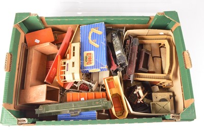 Lot 339 - Hornby Dublo Trix Crescent and other Rolling stock and accessories 00 gauge (qty in 1 box)