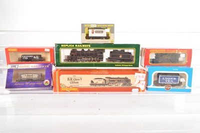 Lot 341 - Hornby Replica and other Locomotives and freight wagons 00 gauge in original boxes (7)