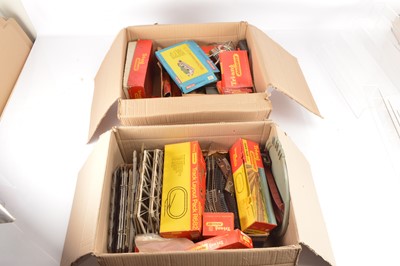 Lot 366 - Hornby Peco Railway buildings track and accessories 00 gauge (qty in 4 boxes)
