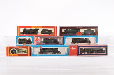 Lot 387 - Hornby Lima Airfix 00 gauge Steam Locomotives GW green liveries in original boxes  (8)