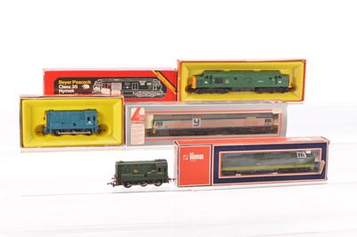 Lot 388 - Hornby Lima 00 gauge Diesel locomotives in original boxes  (6)