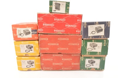 Lot 402 - Rivarossi Archive 1950s/60s boxed Controllers/Transformers (10)