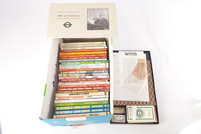 Lot 472 - Bus books and collectable items predominantly London Transport (30)