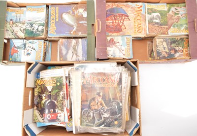 Lot 476 - Meccano Pre and Post war Magazines (Lge Qty)