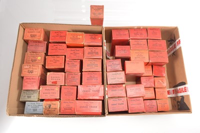 Lot 488 - Hornby 0 Gauge pre and post-war boxed Goods and Passenger Rolling Stock (49)