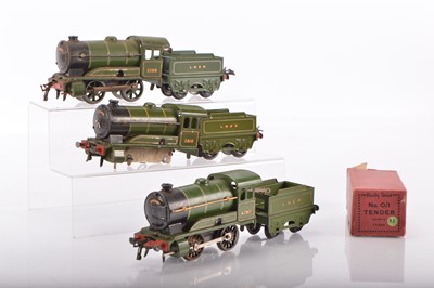 Lot 521 - Hornby 0 Gauge group of LNER Tender Locos (3)
