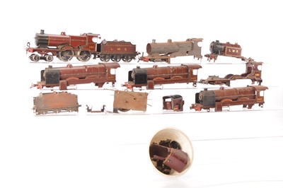 Lot 522 - Hornby 0 Gauge group of Locomotive bodies/tenders and parts (Qty)