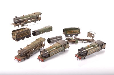Lot 537 - Hornby 0 Gauge GWR Locomotive bodies and Tenders (7)