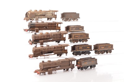 Lot 552 - Hornby 0 Gauge Nord Locomotive bodies and Tenders (5)
