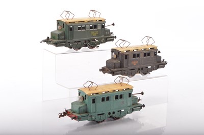 Lot 564 - French Hornby 0 Gauge group of PO overhead electric Style Locomotives (3)