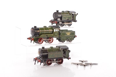 Lot 606 - Hornby 0 Gauge trio of SR Locomotives (3)