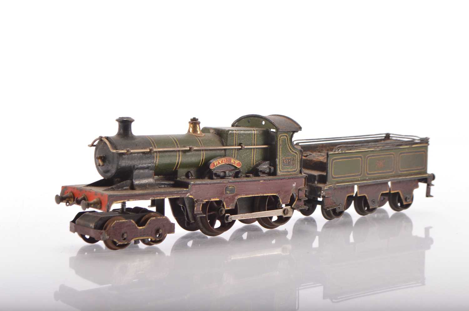 Lot 634 - Bing for Bassett Lowke 0 Gauge 4-4-0 Loco & Tender GWR 'Sydney'