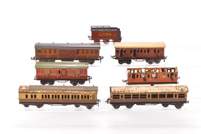 Lot 635 - Bassett Lowke / Bing / Carette Rolling stock (7)