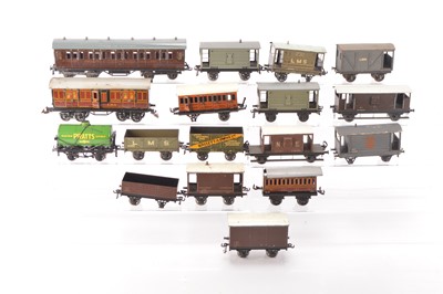 Lot 647 - Bassett Lowke/Bing and other Commercial manufacturers Rolling stock (17)