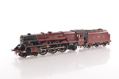 Lot 658 - Kitbuilt Finescale 0 Gauge 4-6-2 Loco & Tender LMS lined maroon Coronation class 'Duchess of Atholl'