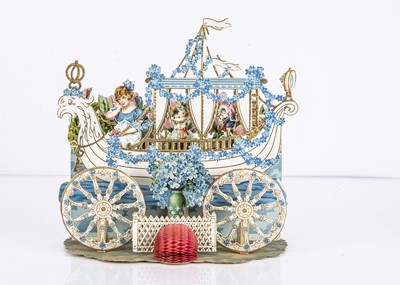 Lot 352 - An early 20th century elaborate pop-up Valentine’s card