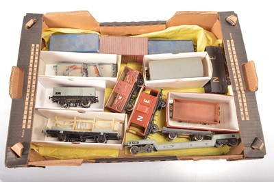 Lot 734 - Complete 0 gauge wagons built and painted from kits (11)