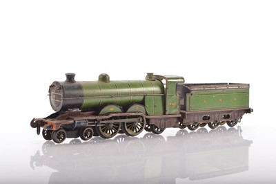Lot 767 - Carette 0 Gauge pre first world war 4-4-0 Loco & Tender GNR (Great Northern Railway) class C1 Atlantic