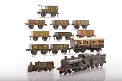 Lot 775 - Carette/Bing 0 Gauge Locomotive and Rolling stock (11)