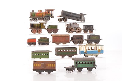 Lot 787 - C Rossignol/Bing and other commercial manufacturers Locos bodies and Rolling stock (15)