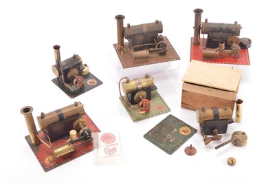 Lot 825 - Unboxed Bowman live steam Stationary Engines (6)