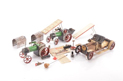 Lot 836 - Mamod live steam Road Vehicle restoration projects (qty)