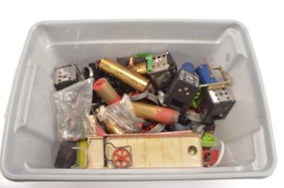 Lot 837 - A large assortment of Mamod steam Road Vehicle components (qty)