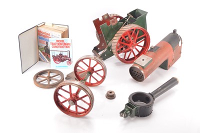 Lot 847 - A part-made 2" Scale Model Engineer 'Light Compound Steam Tractor' (qty)