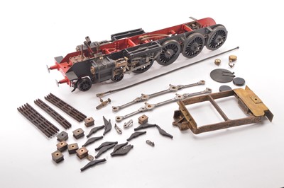 Lot 848 - An incomplete Frames and Motion of a 2.5" Gauge 4-8-4 Locomotive