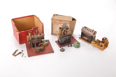 Lot 850 - Mamod/Meccano trio of Steam items (3)