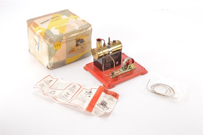 Lot 855 - Mamod boxed SE 2 Stationary Steam Engine