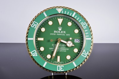Lot 9 - A modern wall clock