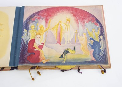 Lot 368 - A Waldorfschul Stuttgart -Dornroschen (Sleeping Beauty) moving book 1930s