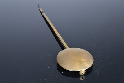 Lot 26 - A Victorian period drop dial wall clock from J.W. Benson