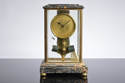 Lot 47 - An early 20th century ATO electronic mantle clock