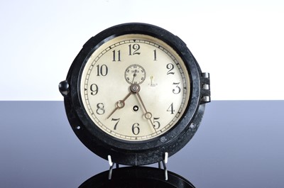 Lot 53 - A Chelsea Clock Co (Boston) Bakelite bulk head clock