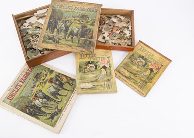 Lot 372 - Two early 20th century Frederick Warne & Co dissected wooden puzzle